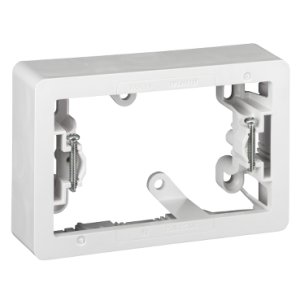 MOUNTING BLOCK STANDARD  1G WHITE 34MM