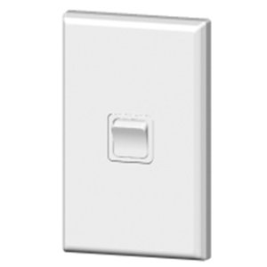 SWITCH 1G 20A VERT WHITE 681